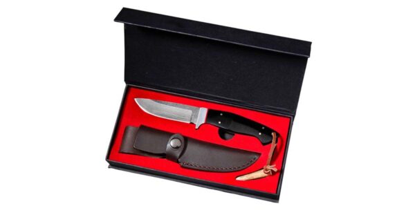 Knife Parforce Damascus "Rhomboss" Gift Box